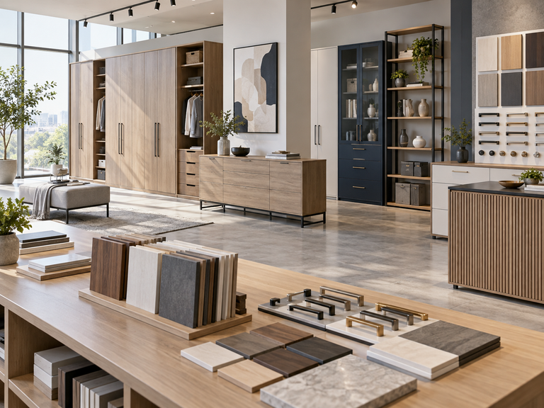 Cabinet and storage sourcing category