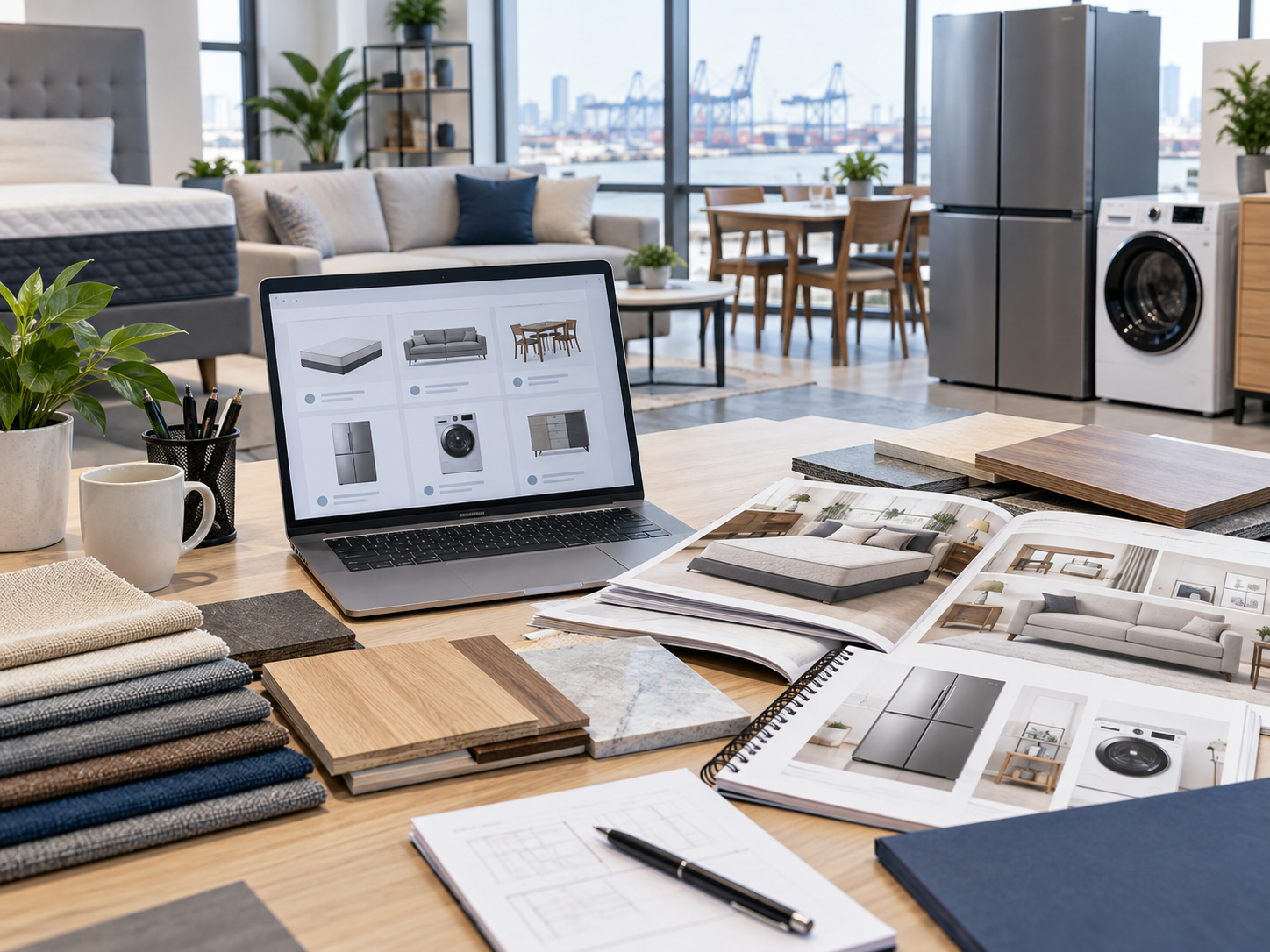 China sourcing desk for furniture and home appliances